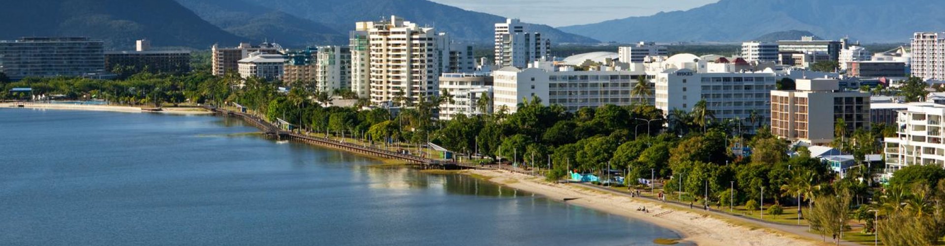 Sunset over Cairns, QL, AU