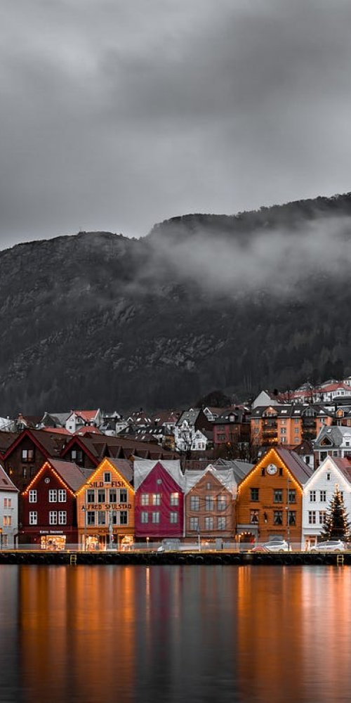 Metro station in Oslo, NO