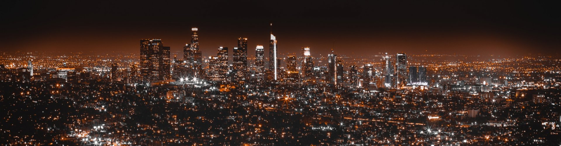 Scenic view of Los Angeles, CA, US