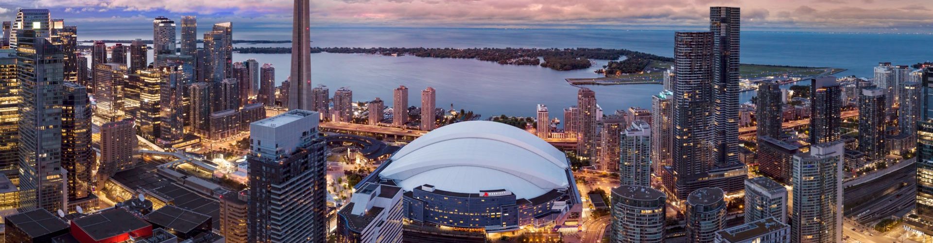 Toronto Skyline at Sunset