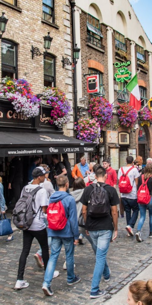 Dublin city transport and streets