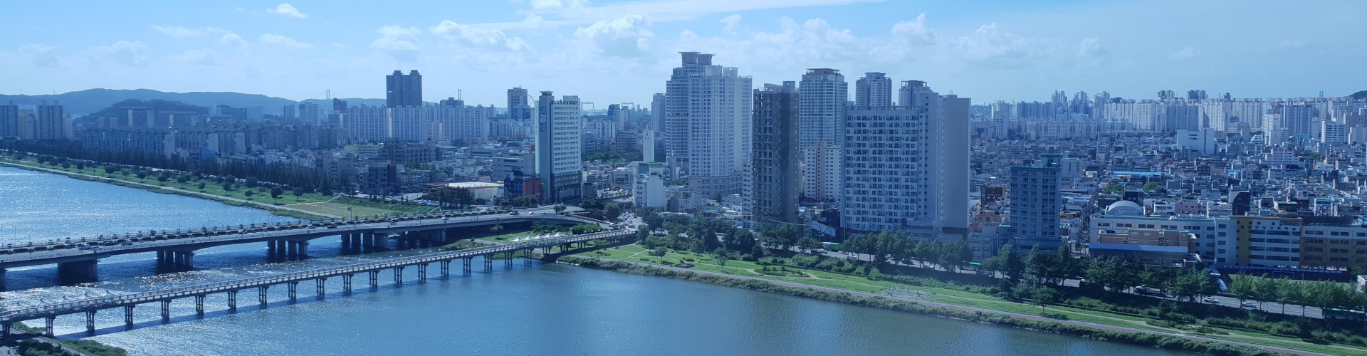 Scenic view of Ulsan, KR