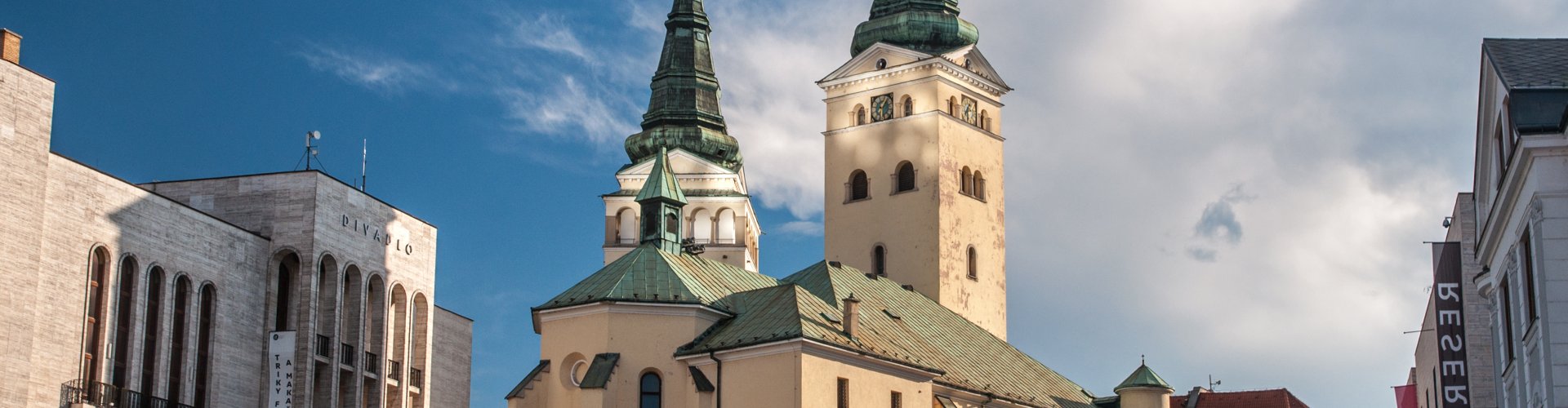 Scenic view of Žilina, SK