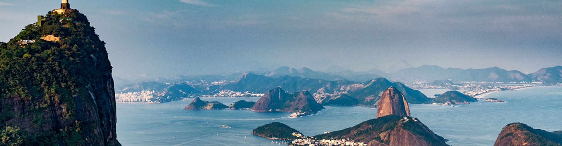 Sunset over Rio de Janeiro