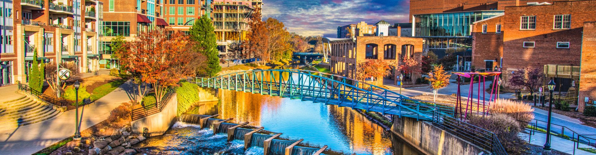 Scenic landscape of Greenville, NC