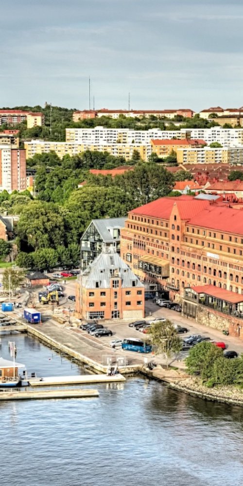 Tram and Bikes in Gothenburg