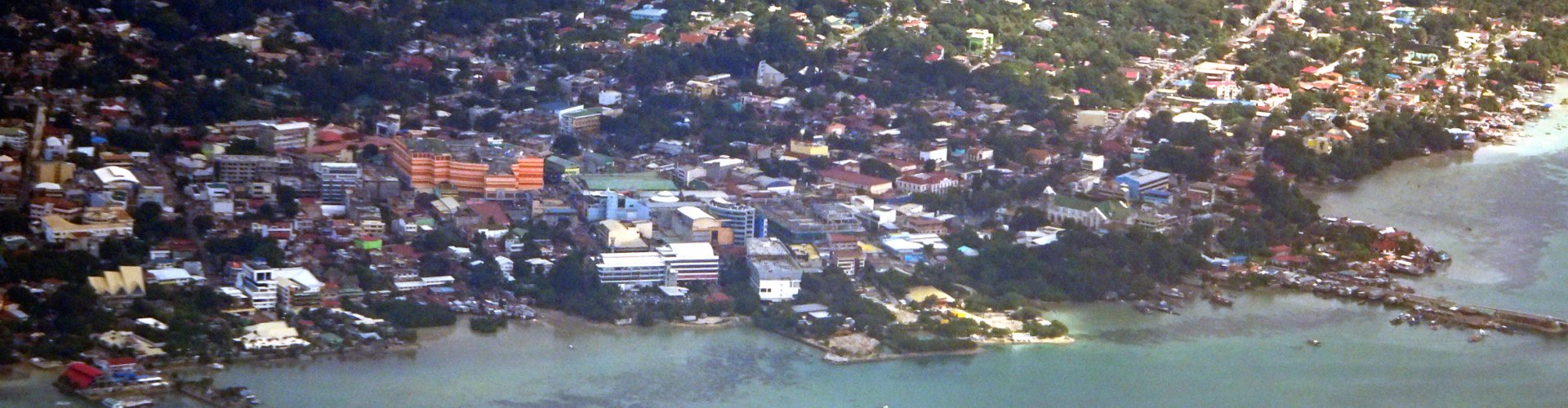 Scenic sunset in Tagbilaran City