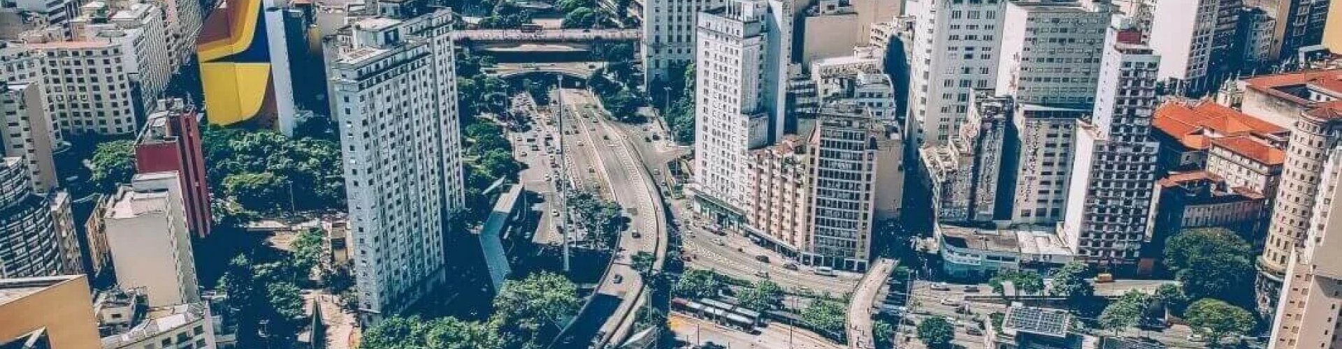 Panoramic view of São Paulo skyline