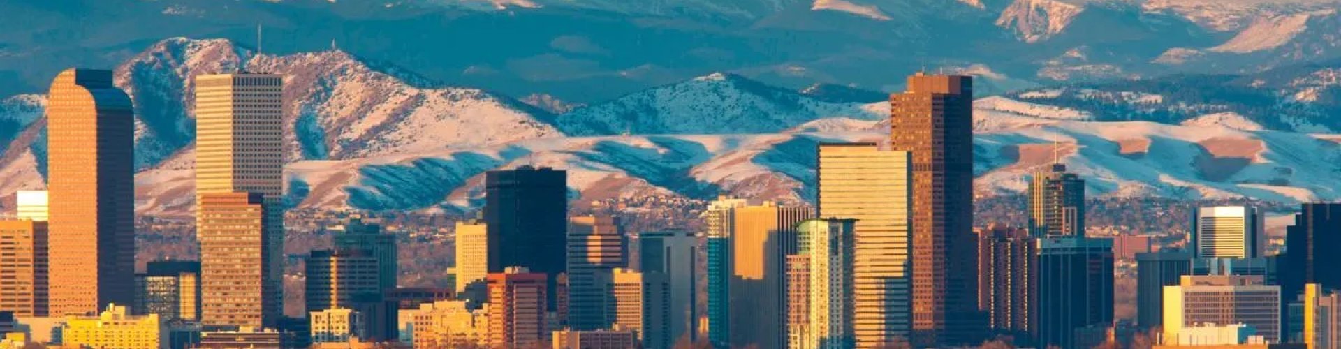 Denver panoramic view