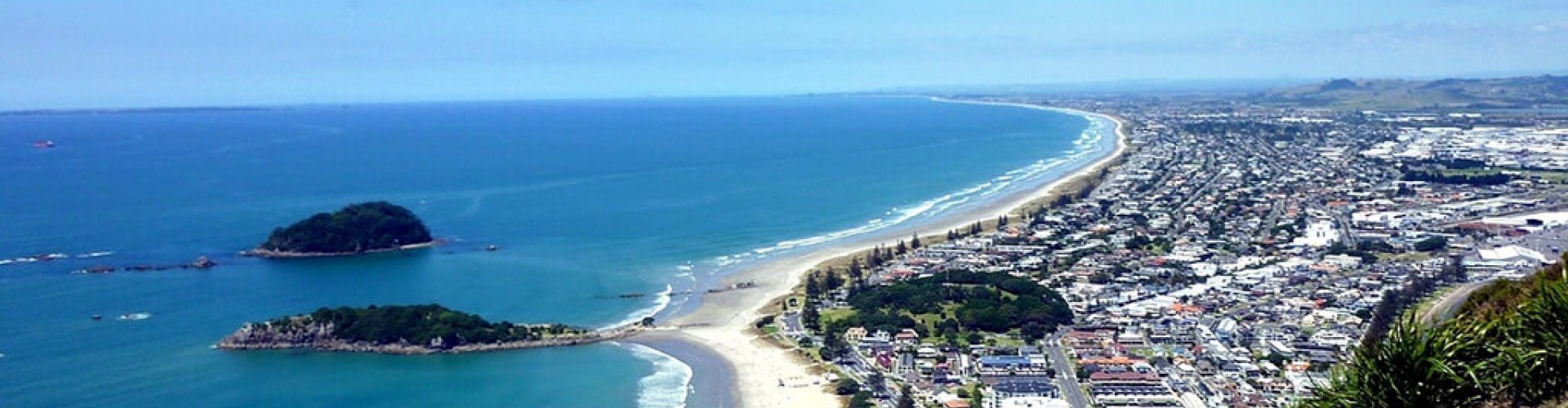Scenic view of Tauranga, NZ