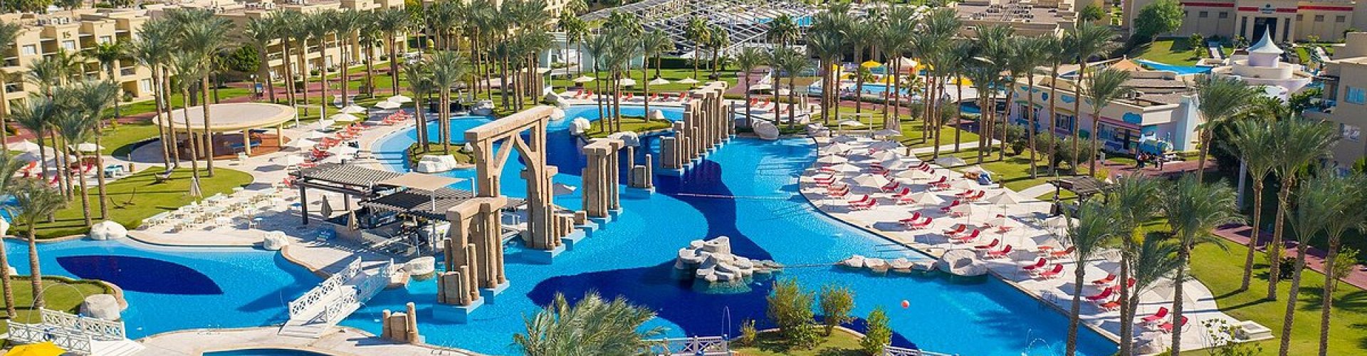 Sunset landscape over Sharm El Sheikh, EG